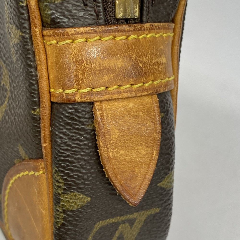 Louis Vuitton Marly Monogram Bag PM Brown Clutch Dragonne - Picture 7 of 9
